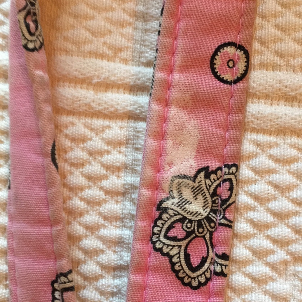 Vintage Vera Bradley pink tote - Picture 8 of 11